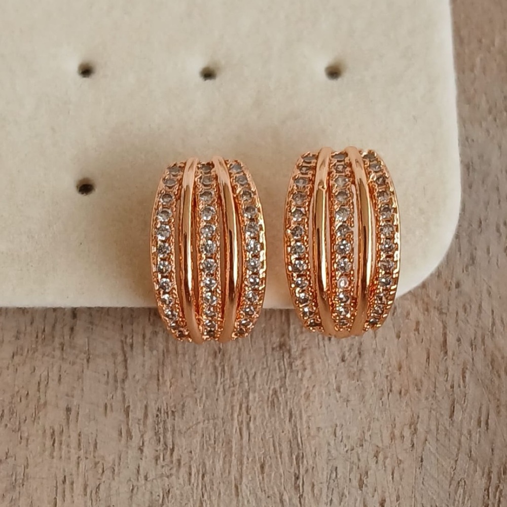Stainless Steel Huggies Earrings